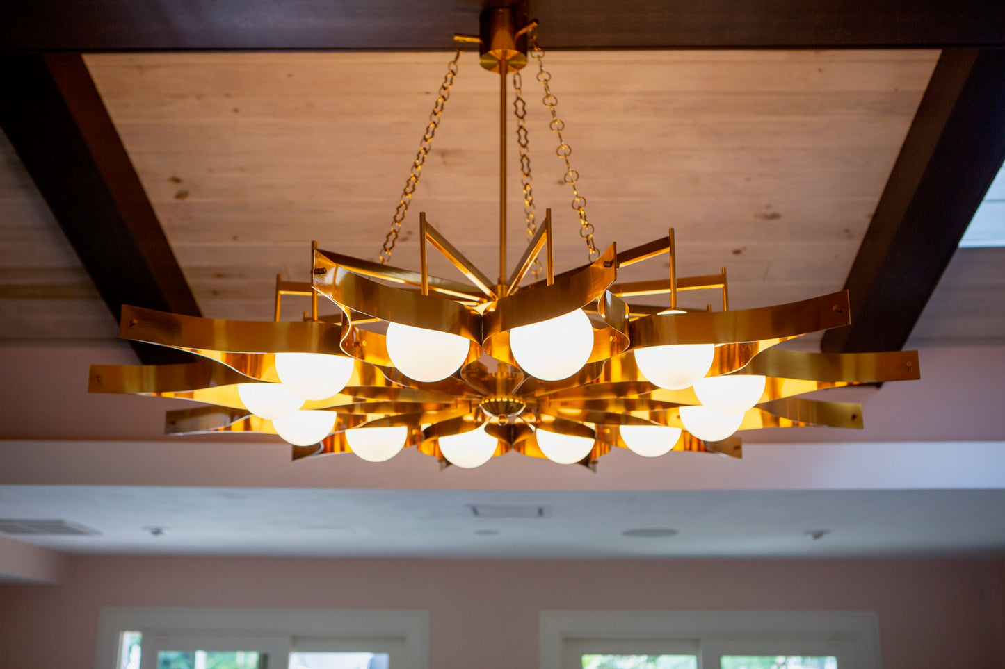 Pavone Chandelier by Gio Ponti Reproduction