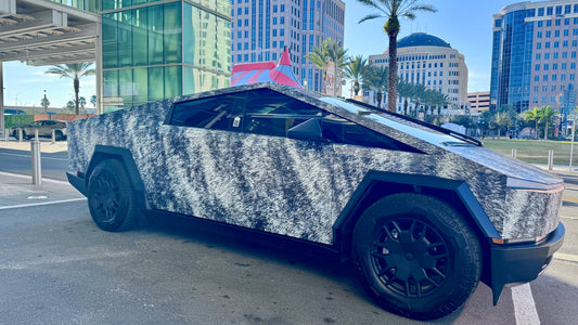 Brindle Blaze™ Cybertruck Wrap: Inspired by Captain Skipper