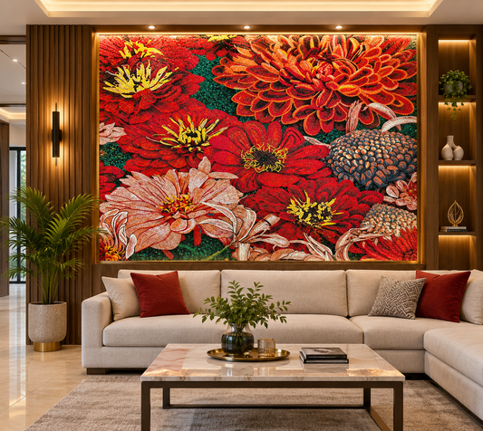 Wall Tile Pictures Fireplace Wall Murals Mosaic Designs